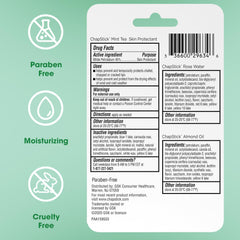 ChapStick Spa Collection 3 Count Variety Pack: Rose Water, Almond, Mint Tea