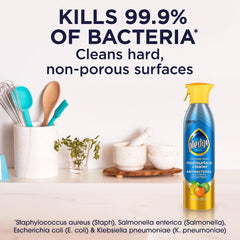 Pledge Antibacterial Multisurface Cleaner Spray, Fresh Citrus, 9.7 oz