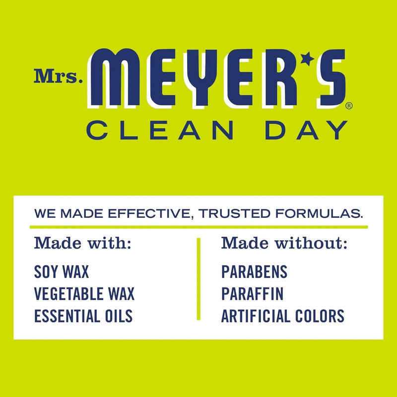 Mrs. Meyer's Soy Candle, Lemon Verbena, 2.9 oz