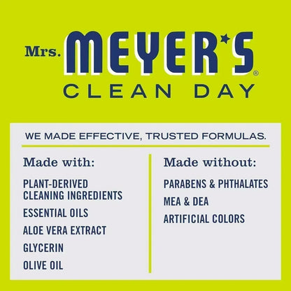 Mrs. Meyer's Clean Day Liquid Hand Soap Refill, Lemon Verbena, 33 oz, image 5