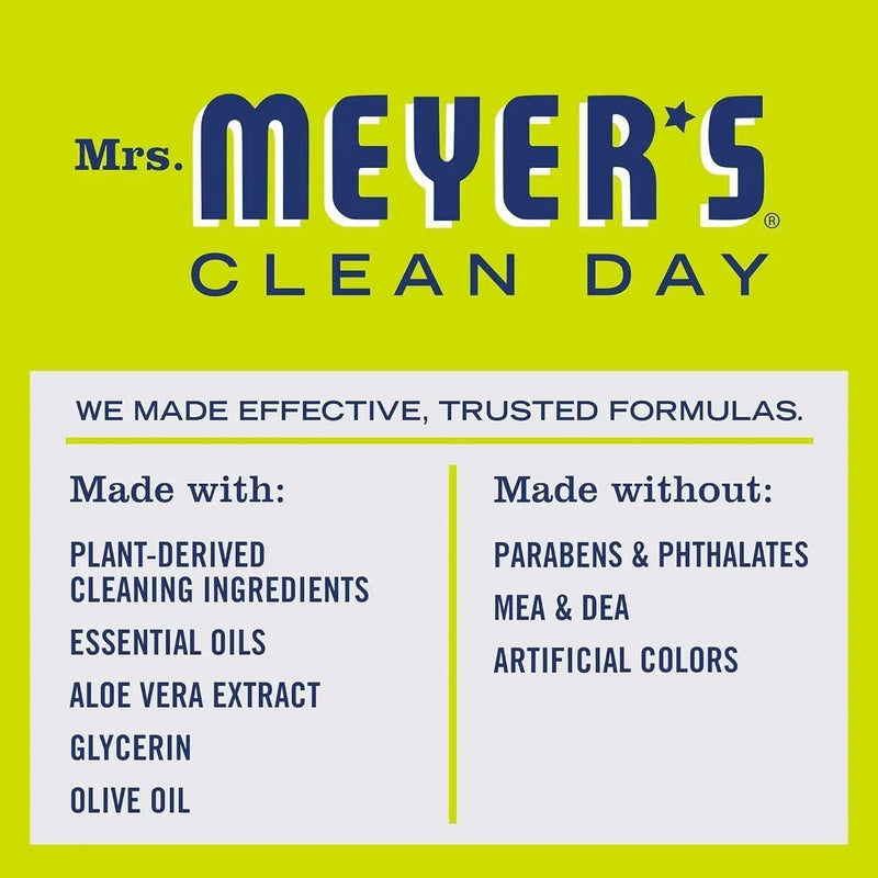 Mrs. Meyers Clean Day Liquid Hand Soap Refill, Lemon Verbena, 33 Oz