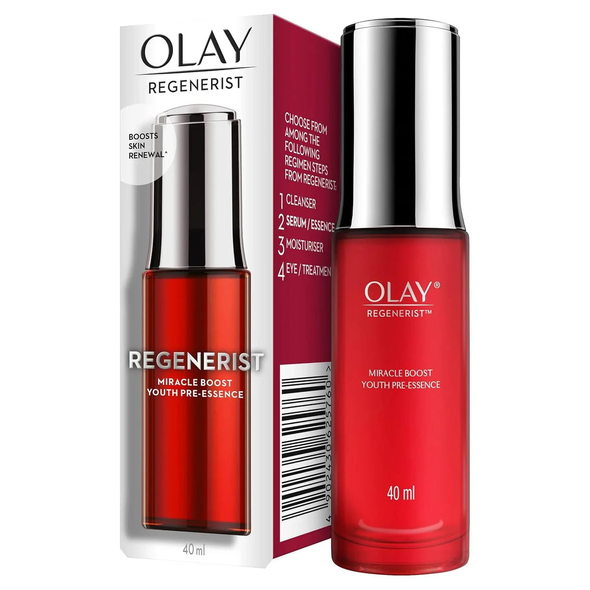 Olay Regenerist Miracle Boost Youth Pre-Essence Advanced Anti-Aging Serum, 1.36 oz