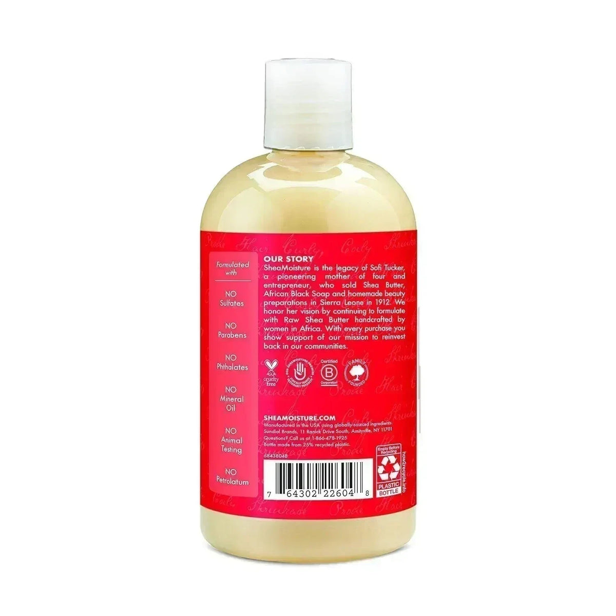 SheaMoisture Hi Slip Detangling Shampoo for Curly Hair, Red Palm Oil & Cocoa Butter, 13 oz, image 3