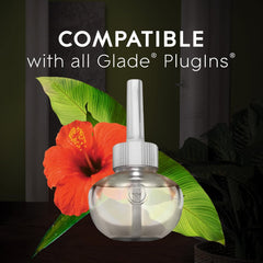 Glade PlugIns Plus, 1 Warmer + 1 Refill, Hawaiian Breeze
