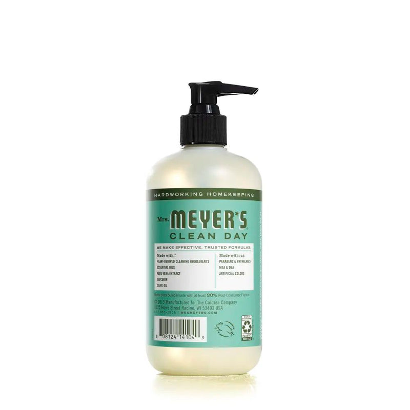 Mrs. Meyers Clean Day Liquid Hand Soap, Basil, 12.5 oz