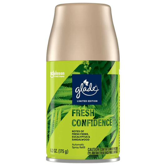 Glade Automatic Spray Refills, Fresh Confidence, 6.2oz -