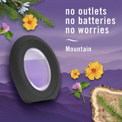 Febreze Small Spaces Air Freshener, Mountain Scent, 2 Count