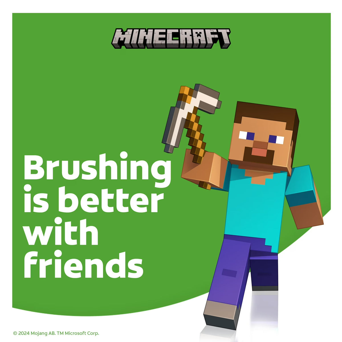 Colgate Kids Battery Powered Toothbrush, Minecraft -