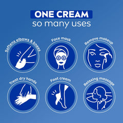 Nivea Creme Body, Face & Hand Moisturizing Cream, 13.5oz (400mL)