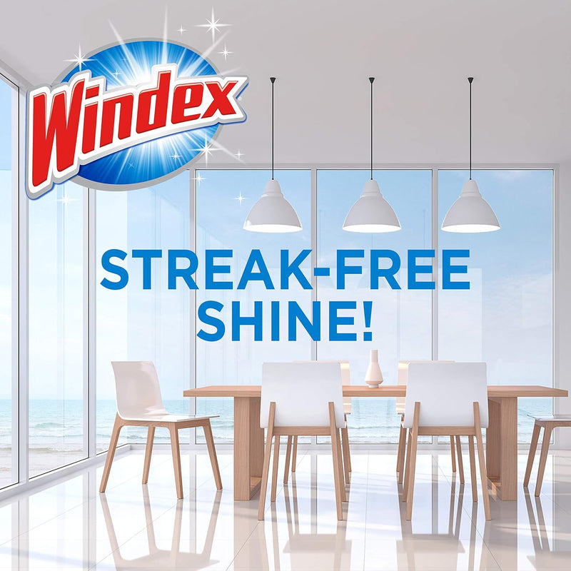 Windex Glass Cleaning Wipes, Original, 38 Count