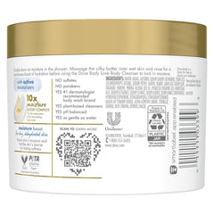 Dove Body Love Moisture Boost Pre-Cleanse Shower Butter, 10 oz