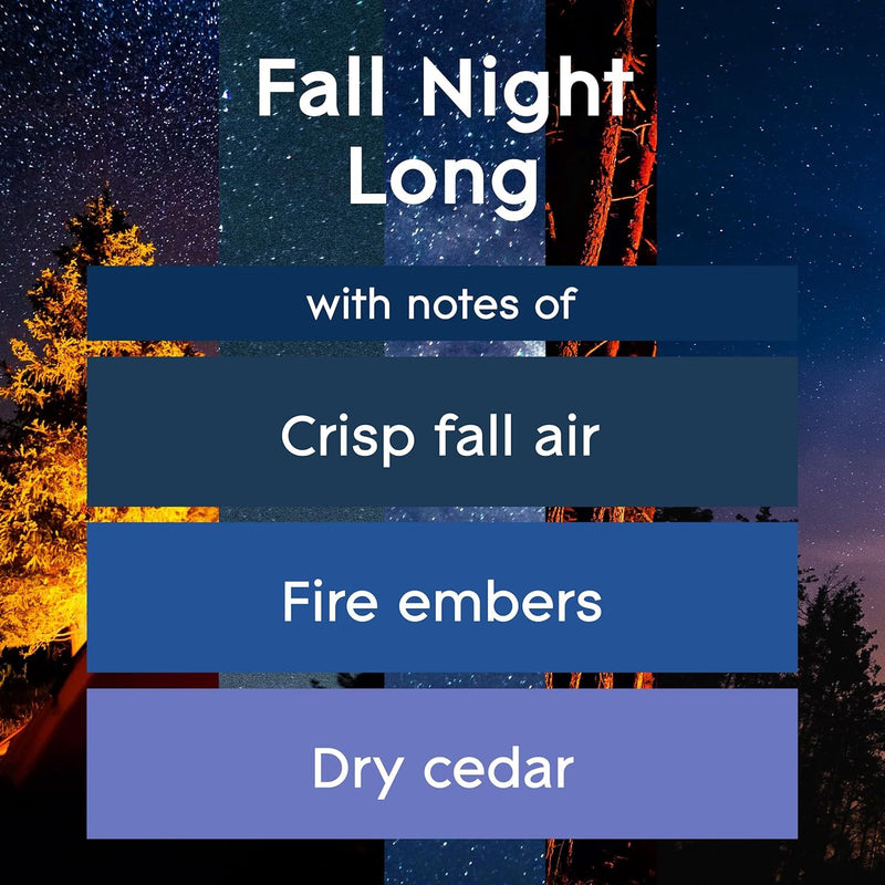 Glade PlugIns Scented Oil Air Freshener Refills, Fall Night Long, 0.67 oz, 5 Count