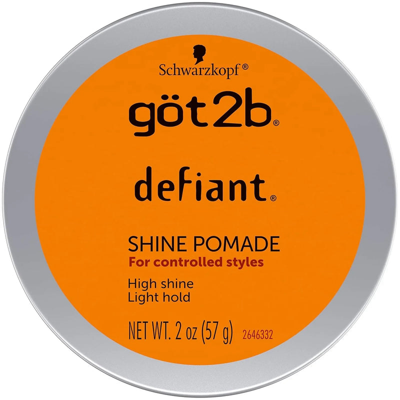 Got2b Defiant Shine Hair Pomade, 2oz