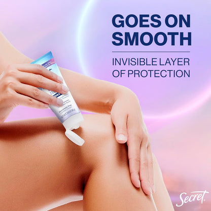 Secret Whole Body Sensitive Deodorant Invisible Cream, Clean Scent, 0.8oz, Travel Size, 6-Pack -