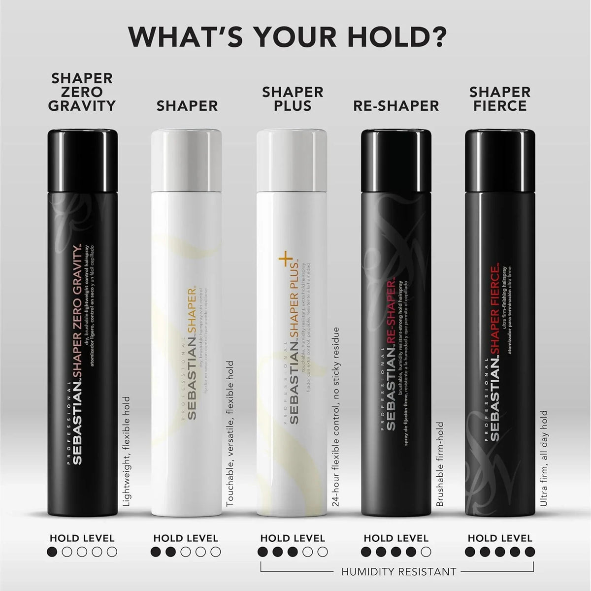 Sebastian Professional Shaper Medium Hold Hairspray, 10.6 oz, image 6