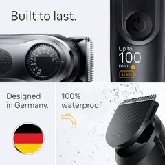 Braun Series 5 All-in-One Trimmer, 9-in-1 Men's Grooming Kit