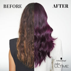 Schwarzkopf Color Ultime Long-Lasting Vibrant Hair Color, 4.33 Ultra Deep Violet