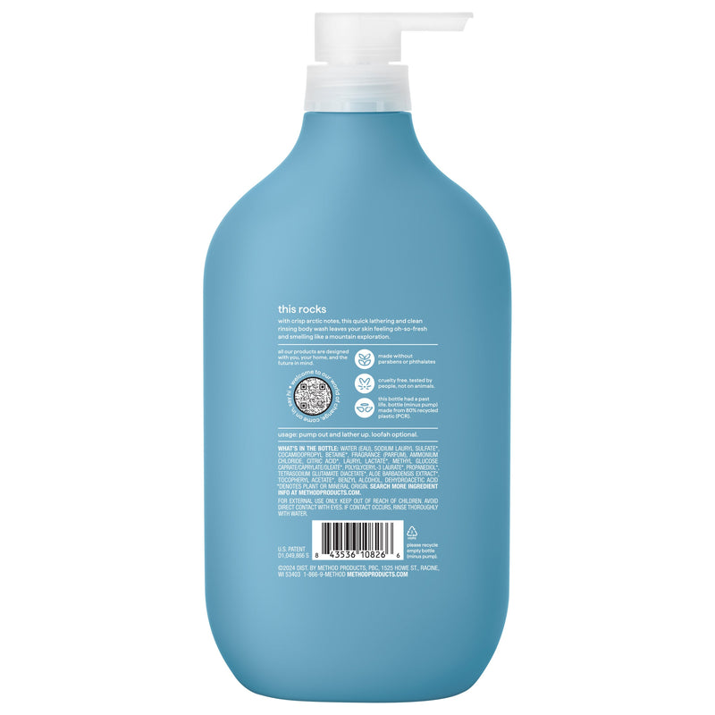 Method Body Wash, Glacier + Granite, 28oz