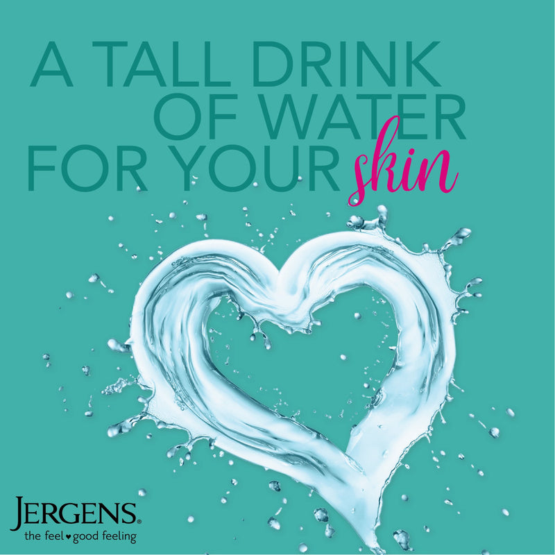 Jergens Daily Moisture Body Lotion for Dry Skin, 21oz