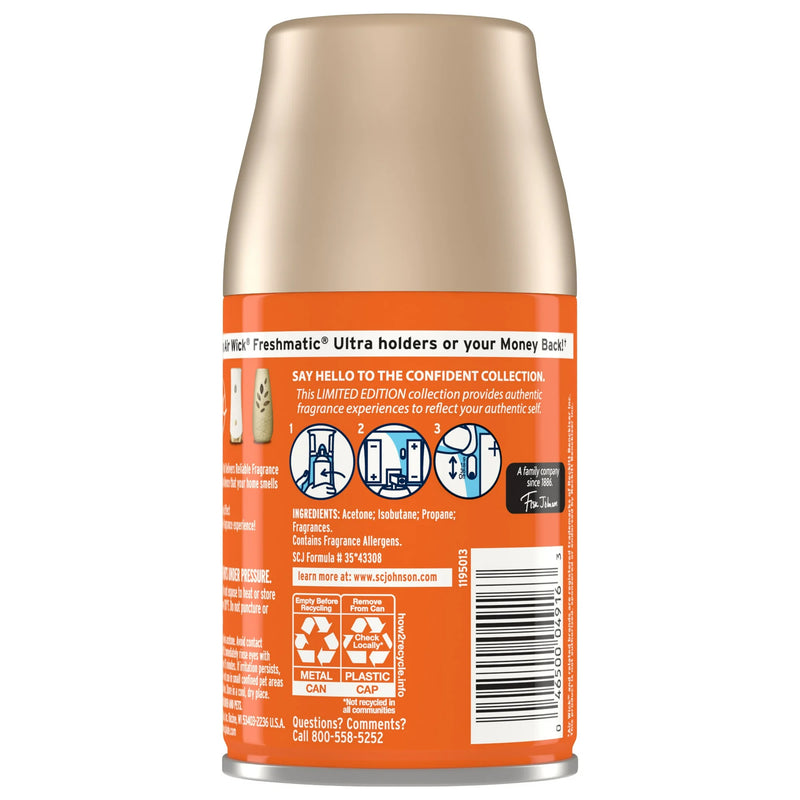 Glade Automatic Spray Air Freshener Refills, Limited Edition Scent Mighty Mango, 6.2oz