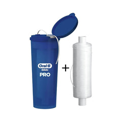 Oral-B Glide PRO Refillable Dental Floss, 120m + Floss Refill Starter Kit, 120m