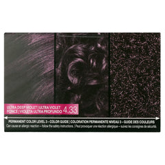 Schwarzkopf Color Ultime Long-Lasting Vibrant Hair Color, 4.33 Ultra Deep Violet