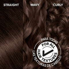 Garnier Olia Oil-Powered Permanent Hair Color, 4.15 Dark Soft Mahogany