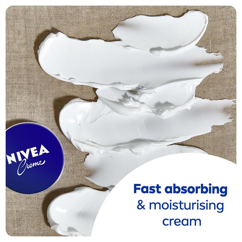 Nivea Creme Body, Face & Hand Moisturizing Cream, 150mL