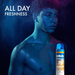 Gillette Odor Shield Deodorant, Glacier Water + Sandalwood, 4.3oz