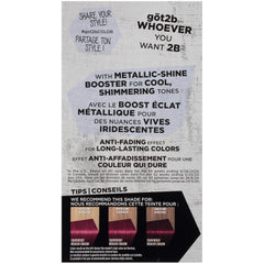 Got2b Metallics Permanent Hair Color, M85 Urban Fuchsia