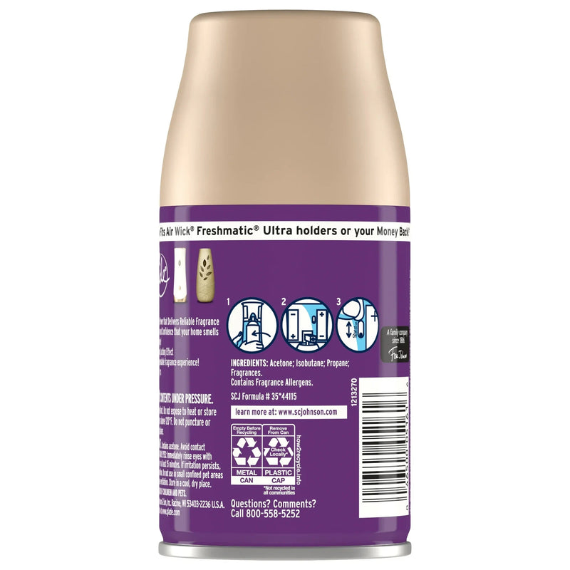 Glade Automatic Spray Air Freshener Refills, Limited Edition Scent Sparkling Pear, 6.2oz