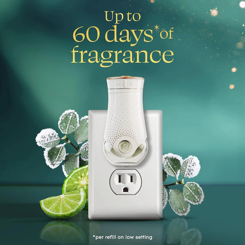 Glade PlugIns Scented Oil Refills, Bergamot & Eucalyptus, 5 Count