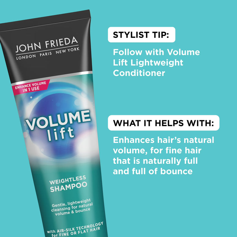 John Frieda Volume Lift Weightless Shampoo, 8.45oz