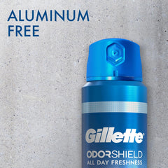 Gillette Odor Shield Deodorant, Glacier Water + Sandalwood, 4.3oz