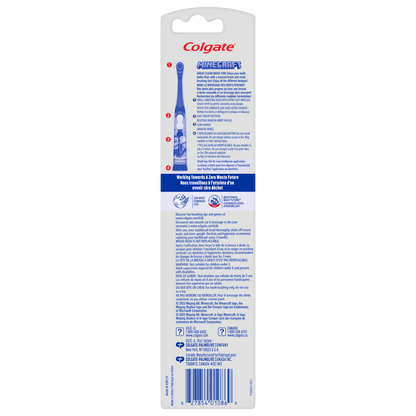 Colgate Kids Battery Powered Toothbrush, Minecraft -