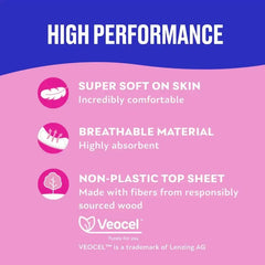 Carefree Ultra Thin Super Long Pads, 28 Count