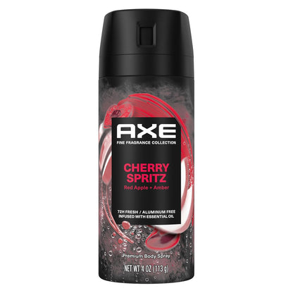 AXE Deodorant Body Spray, Cherry Spritz, 4 oz