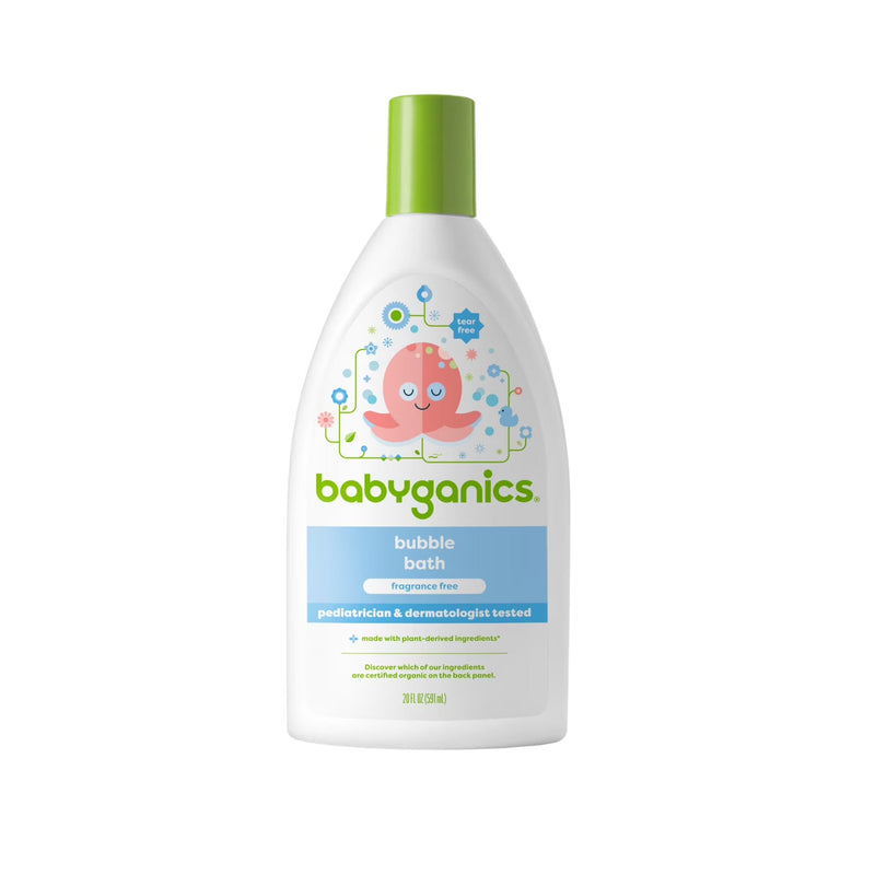 Babyganics Bubble Bath, Fragrance Free, 20oz