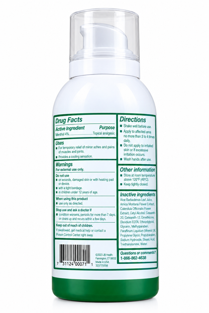 Biofreeze Pain Relief Spray, Colorless, 3 fl oz