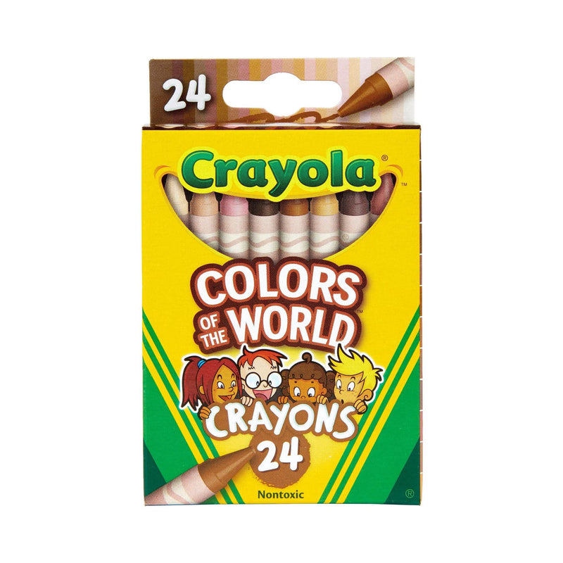 Crayola Colors of the World Crayons, 24 Count