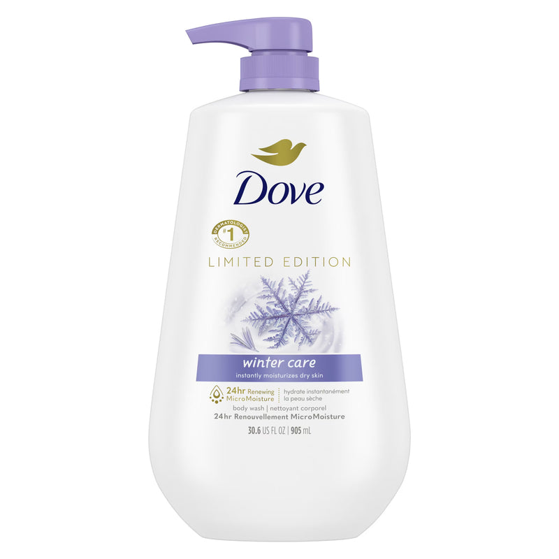 Dove Moisturizing Body Wash, Winter Care, 30.6oz