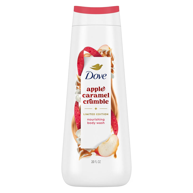 Dove Limited Edition Body Wash, Apple Caramel Crumble, 20oz