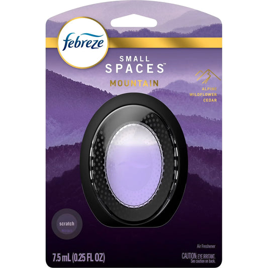 Febreze Small Spaces Air Freshener, Mountain Scent -