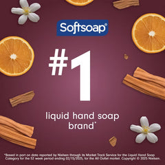 Softsoap Liquid Hand Soap, Cozy Fall Jasmine & Sandalwood, 11.25 oz