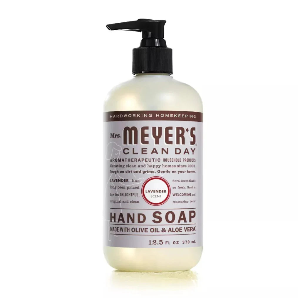 Mrs. Meyer's Clean Day Liquid Hand Soap, Lavender, 12.5oz -