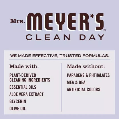 Mrs. Meyer's Clean Day Liquid Hand Soap, Lavender, 12.5oz -