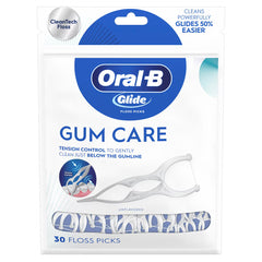 Oral-B Glide Gum Care Floss Picks, 30 Count