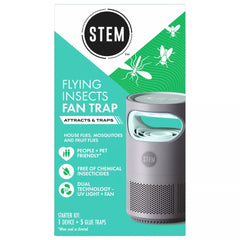 STEM Flying Insects Fan Trap Starter Kit: 1 Device + 5 Glue Traps