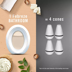 Febreze Bathroom Air Freshener, Soothe & Restore, Whipped Warm Sugar Shea Butter