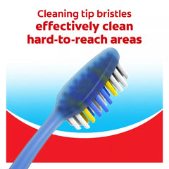 Colgate Extra Clean Toothbrush, Firm Bristles, 6-Pack, Colors May Vary